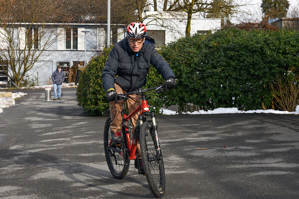 SSBL Bewohner mit dem Fahrrad unterwegs | © copyright by jutta vogel